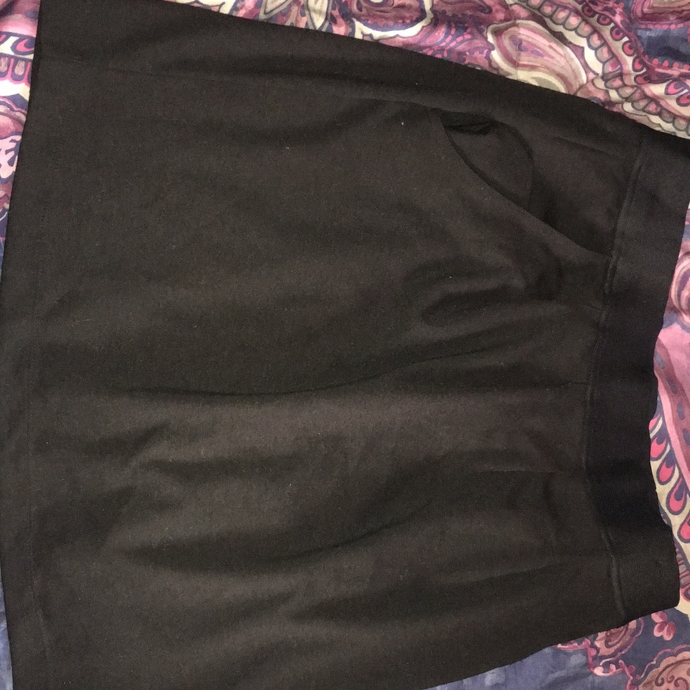 Black tight / loose skirt